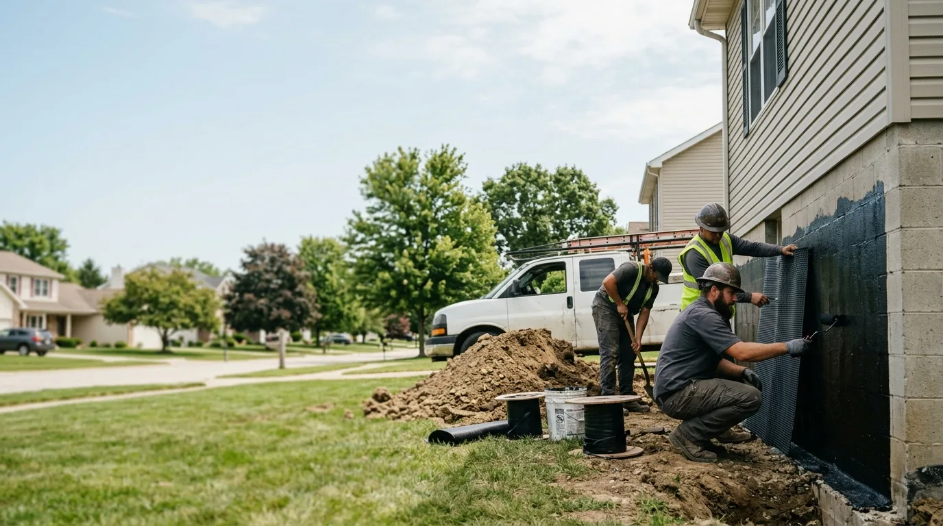 Basement Waterproofing in Williamsfield, OH near me